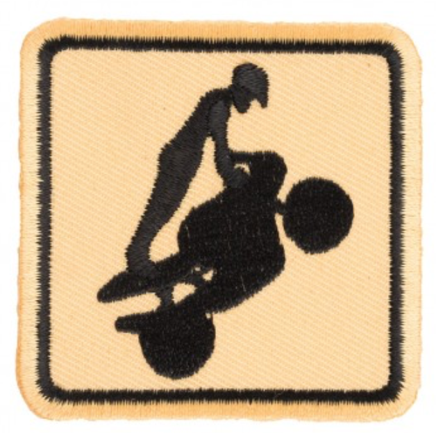 Sport Bike Wheelie Patch